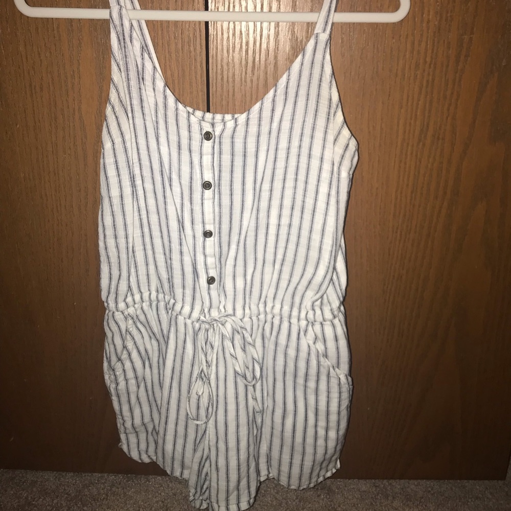 Stripped romper